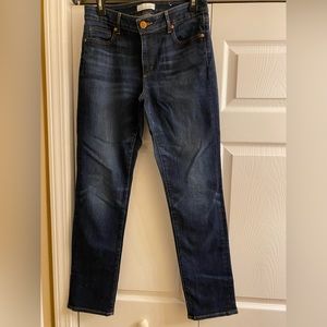 LOFT Curvy straight Mid-Rise jean.  Size 8/29.  Like new.
